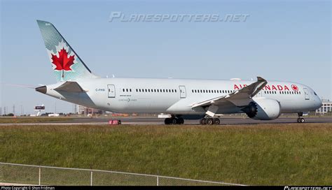 C Frsi Air Canada Boeing Dreamliner Photo By Shon Fridman Id