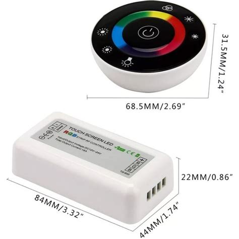 Tawitec Rgb Led Dokunmatik Touch Rf Kumanda Kontrol Fiyat