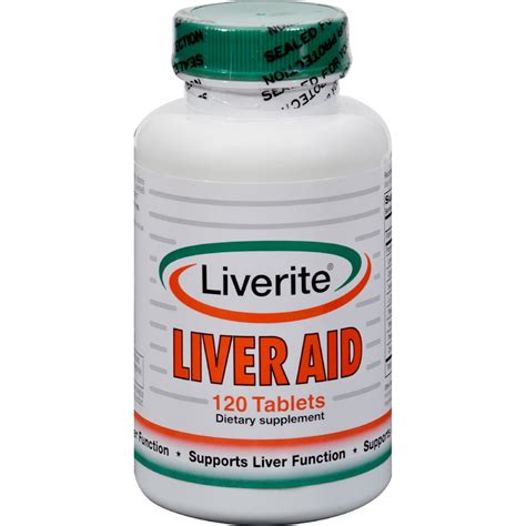 Liverite Liver Aid Tablets Support Cleanse And Care For Liver