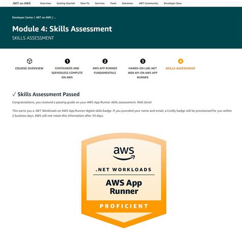 Announcing Net On Aws Digital Skills Badges Quick博客