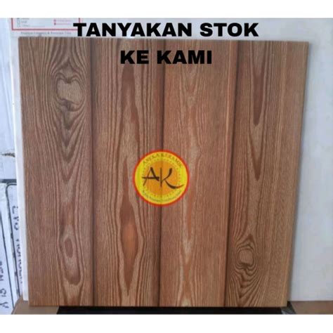 Jual Keramik Lantai Teras Garasi Kasar Matt X Motif Urat Serat Kayu