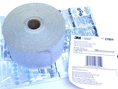 3m Stikit Paper Sheet Roll 426u 2 3 4 In X 50 Yd 150 A Weight 60440231516 For Sale Online