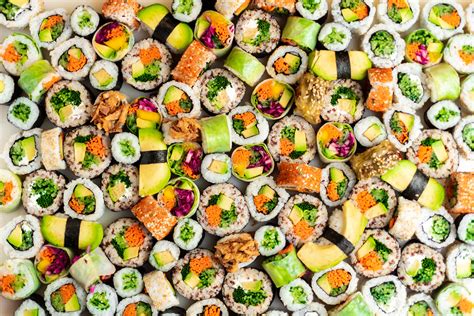 Turn Over A New Leaf Sushi Dailys Plant Based Sushi Options Are