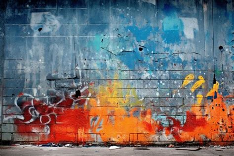 Premium Photo Graffiti Groove Grunge Background Photo