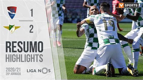 Highlights Resumo Gil Vicente Moreirense Liga Youtube