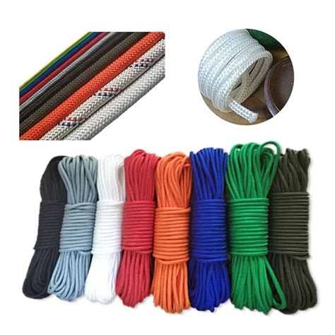 Factory Custom General Purpose Ropes 6mm Braid Recycled Polyester