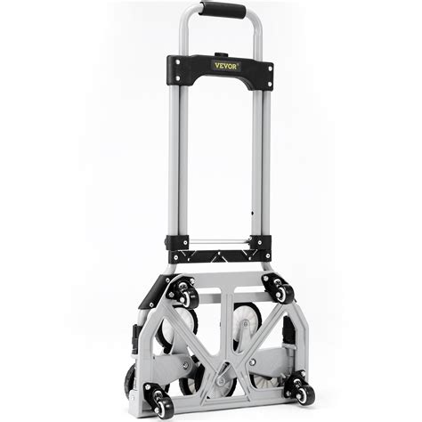 VEVOR Stair Climbing Cart Hand Truck 2Level Height Adjustable Foldable