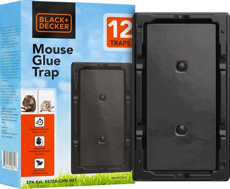 Blackdecker Glue Traps For Mouse And Insect Heavy Duty