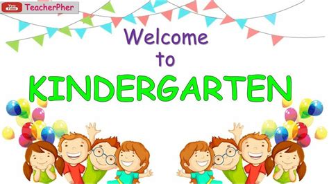 Kindergarten Banner Welcome To Kindergarten Kindergarten Banner