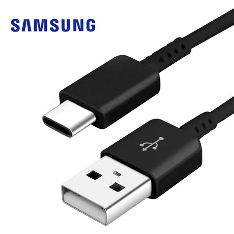 Câble USB Samsung EP DW700CWE USB type C Noir pour Samsung Galaxy A14