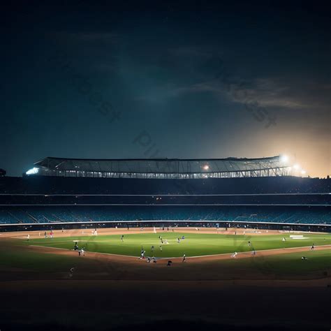 Cricket Stadium At Night Background Photo | JPG Free Download - Pikbest