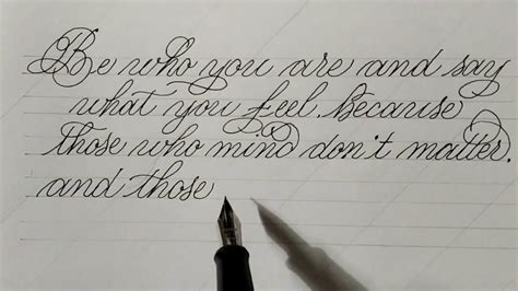 Beautiful English Handwriting Styles English Neat And Clean Cursive