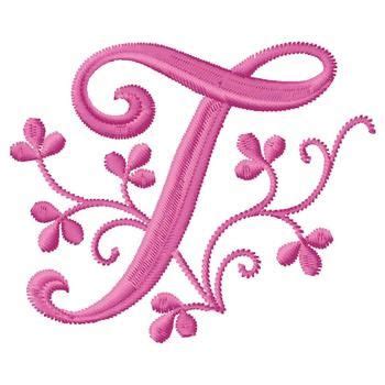 Monogram T | Embroidery monogram fonts, Embroidery monogram, Monogram fonts