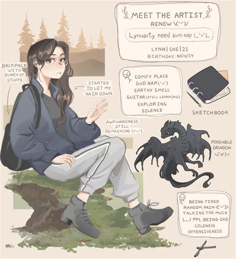 Lynnarty Meet The Artist Renew By Lynnarty On Deviantart