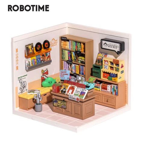 Dropship Robotime Rolife Super Creator Double Joy Bubble Tea Plastic 3d Puzzle Diy Miniature