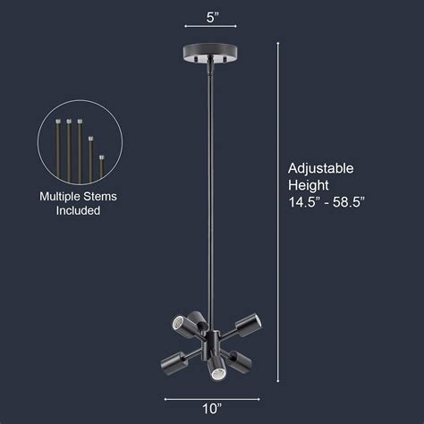 Linea Di Liara Stella Sputnik L Mpara De Ara A Moderna De Mediados De