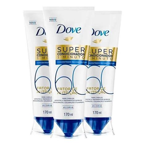 Kit Super Condicionador Minuto Dove Fator De Nutri O Ml