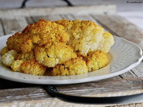 Cime Di Cavolfiore Al Forno Speziato Alla Curcuma A Zucchero Zero