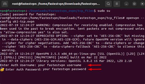 How To Setup Openvpn On Ubuntu Linux Fastestvpn Support