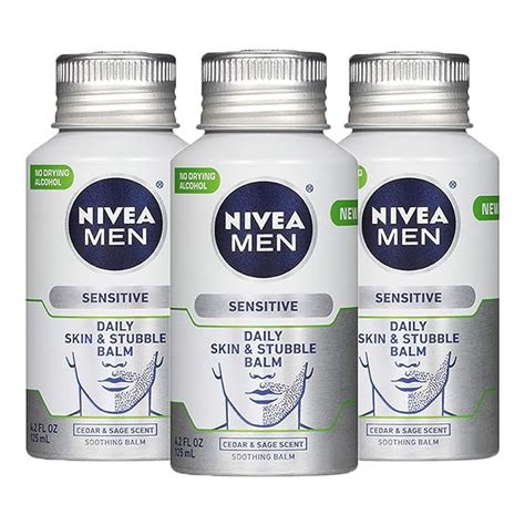 Amazon Nivea Men Sensitive Skin Stubble Balm Pack Of Men S