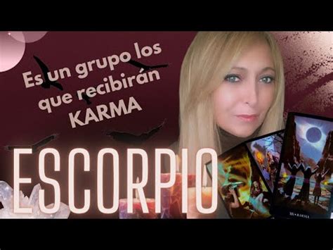 ESCORPIOrecibirán KARMA mantente positiv para lograr tus metas cree