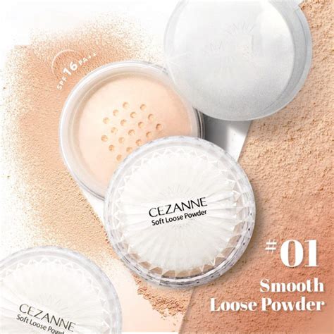 Cezanne Phấn Phủ Dạng Bột siêu mịn 01 Soft Loose Powder 5gCezanne Phấn