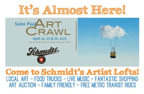 2015 Spring St Paul Art Crawl Is Happening This Weekend At Schmidt S