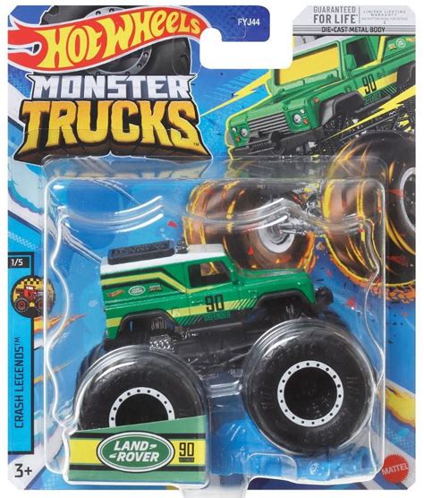 Hot Wheels Monster Trucks Land Rover 2023 - Walmart.com