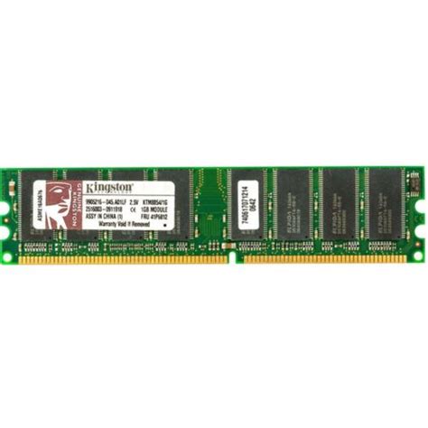 Kingston Ddr1 1gb 333mhz Pc2700 Ram Memoria Modulo Ddr Dimm Computer