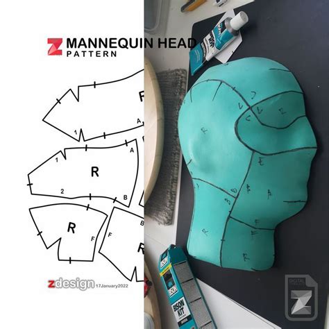 cosplay how to make your head mannequin