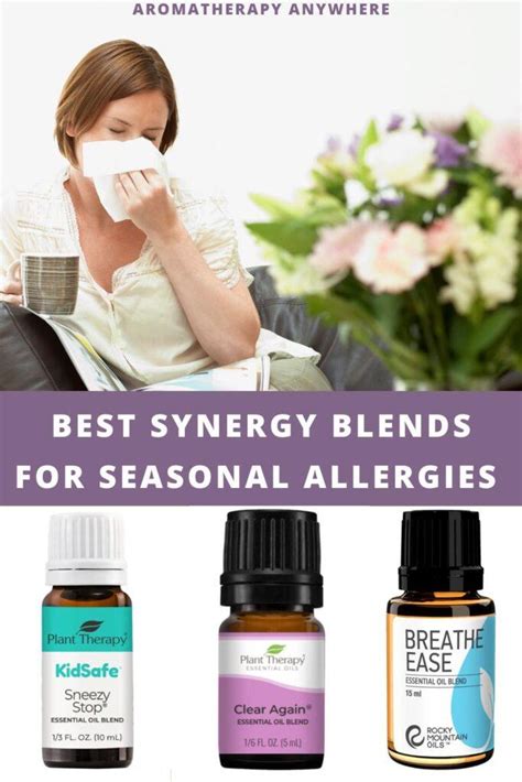 Best Essential Oils For Seasonal Allergies Aromatherapy Anywhere