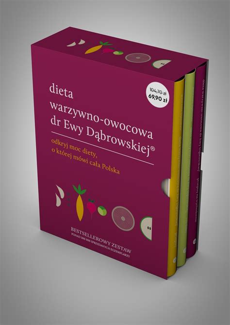 Pakiet Dieta warzywno owocowa dr Ewy Dąbrowskiej Dąbrowska Beata