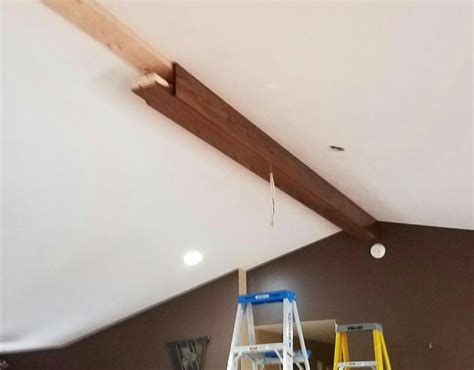 Box Beam Built And Installed By B Douglas Construction B Douglas