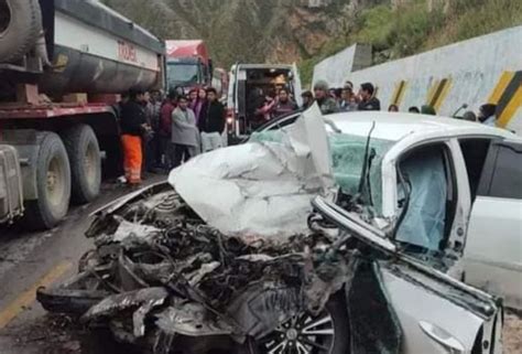 Carretera Central Dos Personas Perecen Y Otras Dos Quedan Heridas Tras