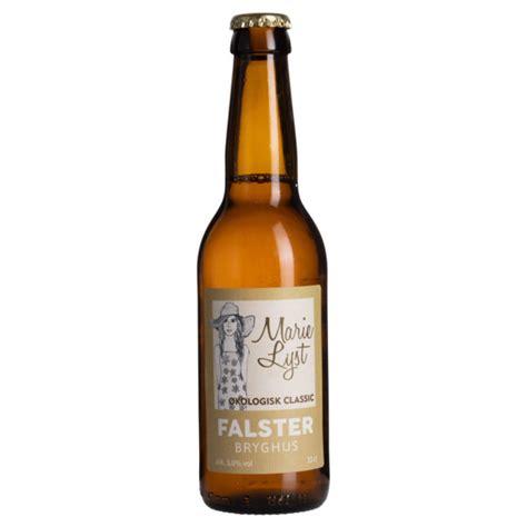 Falster Bryghus Marie Lyst Økologisk Classic 12 stk 33 cl flaske