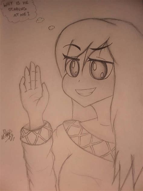 Flustered Anime Girl by MouseBee on DeviantArt