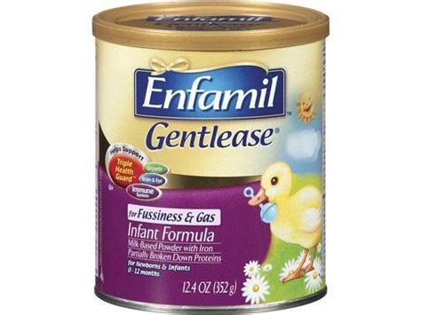 Enfamil Gentlease Infant Formula Milk Based Powder With Iron Count