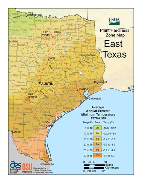 Usda Hardiness Zone Finder - Garden - Usda Zone Map Texas | Printable Maps