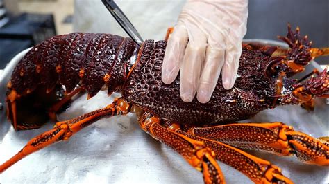 American Food Giant Red Australian Lobsters Park Asia Brooklyn