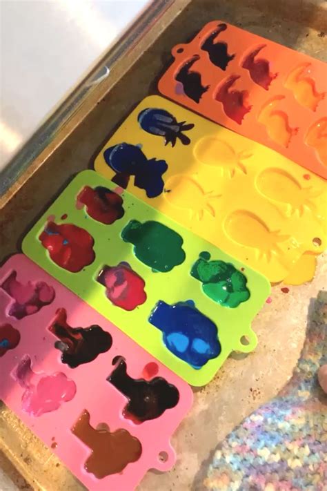 How To Melt Crayons In Silicone Molds A Step By Step Craft Tutorial Artofit