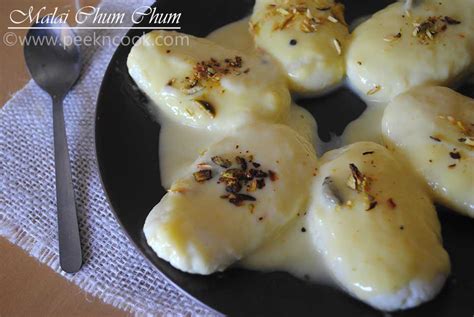 Malai Chum Chum Easy Recipes To Peek And Cook PeekNCook