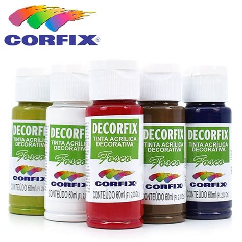 Tinta Acr Lica Decorfix Fosca Ml Corfix Bazar Horizonte