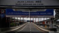 Tol Layang Mbz Arah Cikampek Ditutup Sementara Imbas One Way