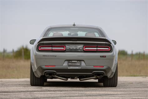 2023 Destroyer Grey Dodge Challenger Hellcat For Sale Hennessey