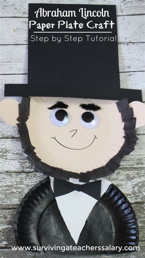 Abraham Lincoln Paper Plate Craft Todays Creative Ideas