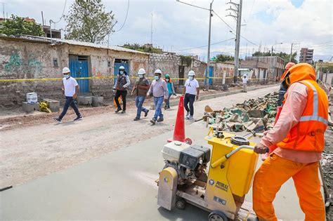 Continúan avances en la construcción de pistas y veredas en Canaán