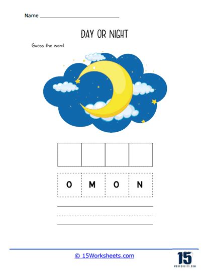 Day Or Night Worksheets 15 Worksheets Library