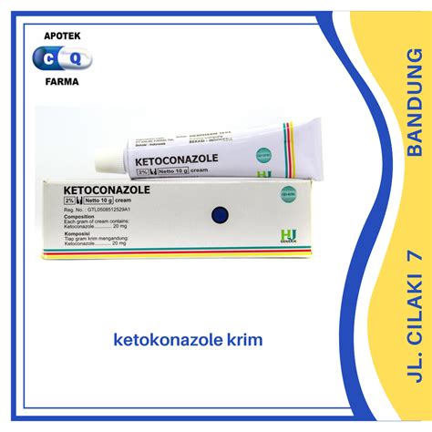 Ketoconazole Cream 10 G Krim Obat Jamur Lazada Indonesia