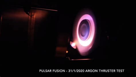 Pulsar Fusion Rocket Has Working Components