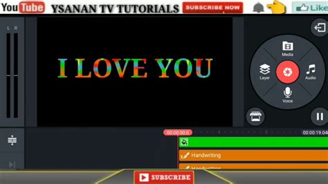 How To Make Kinemaster Text Editing Color Effects Text Color Changing